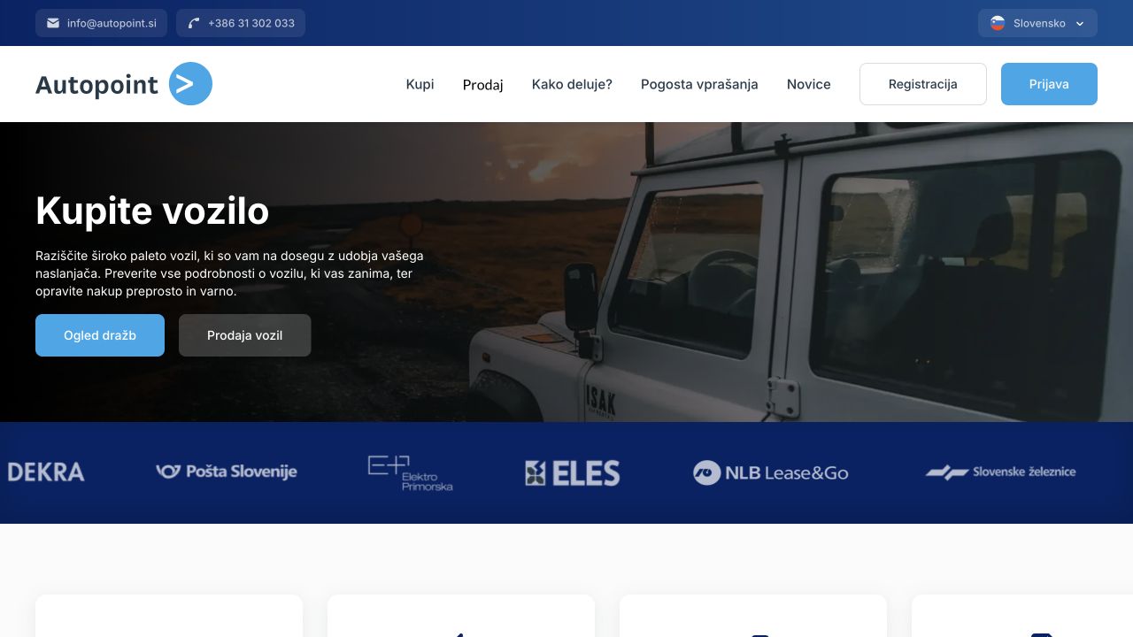 Autopoint: an online platform for buying and selling vehicles